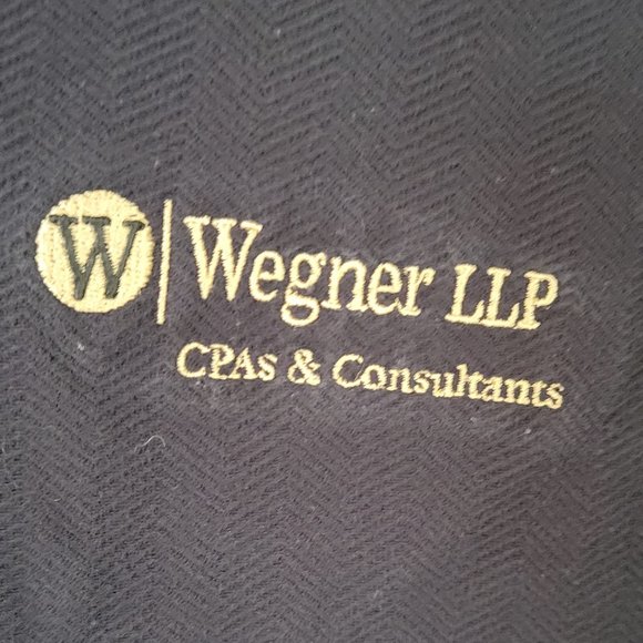 Cross Creek Navy Blue Wegner LLP Polo Shirt Size XL - Picture 3 of 14